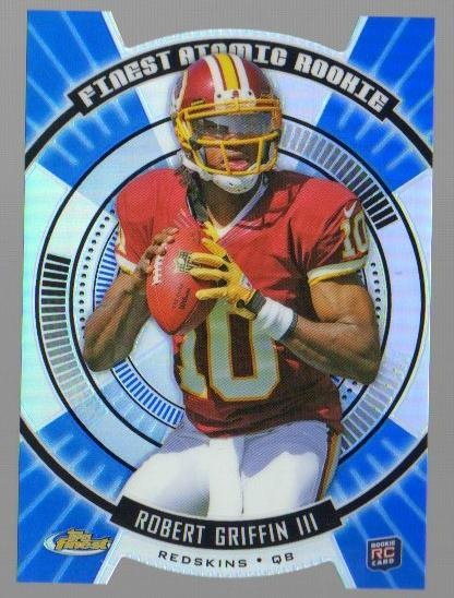 2012 Finest Atomic Refractor Rookies #FARRG Robert Griffin III