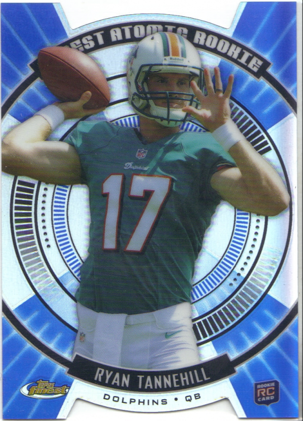 2012 Finest Atomic Refractor Rookies #FARRT Ryan Tannehill