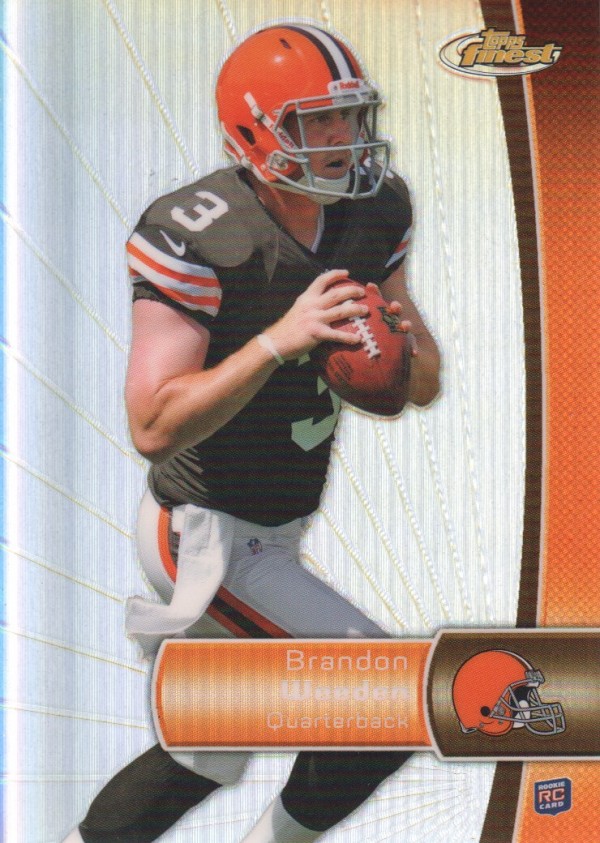 2012 Finest Refractors #102 Brandon Weeden