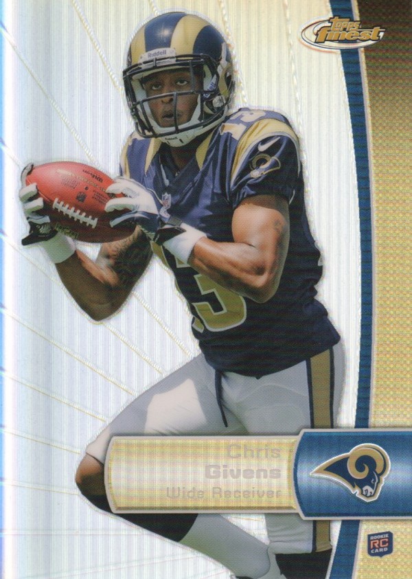 2012 Finest Refractors #128 Chris Givens