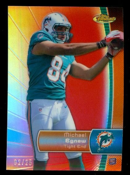 2012 Finest Red Refractors #146 Michael Egnew