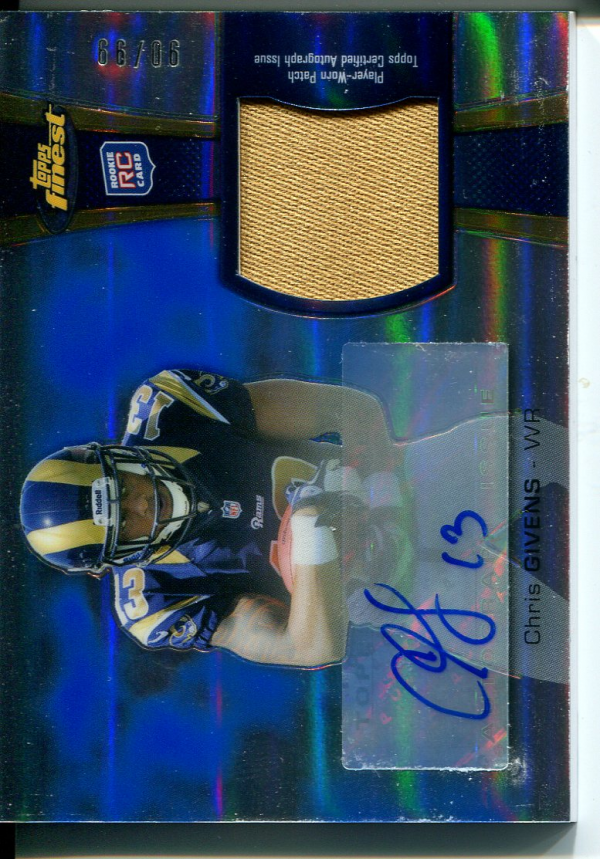 2012 Finest Jumbo Jersey Autographs Prism Refractors #AJRSH Stephen Hill