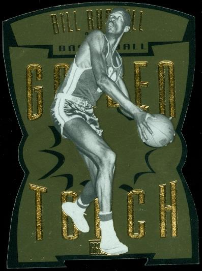 2011-12 Fleer Retro Golden Touch #10 Bill Russell