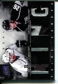 2011-12 Panini Prime Combos Jerseys Patch #36 Drew Doughty/25/Slava Voynov front image