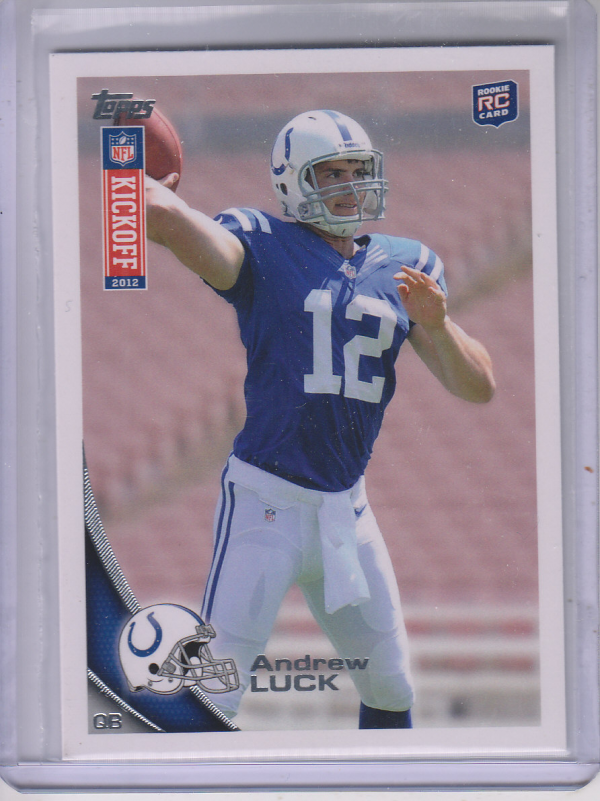 2012 Topps Kickoff #1 Andrew Luck