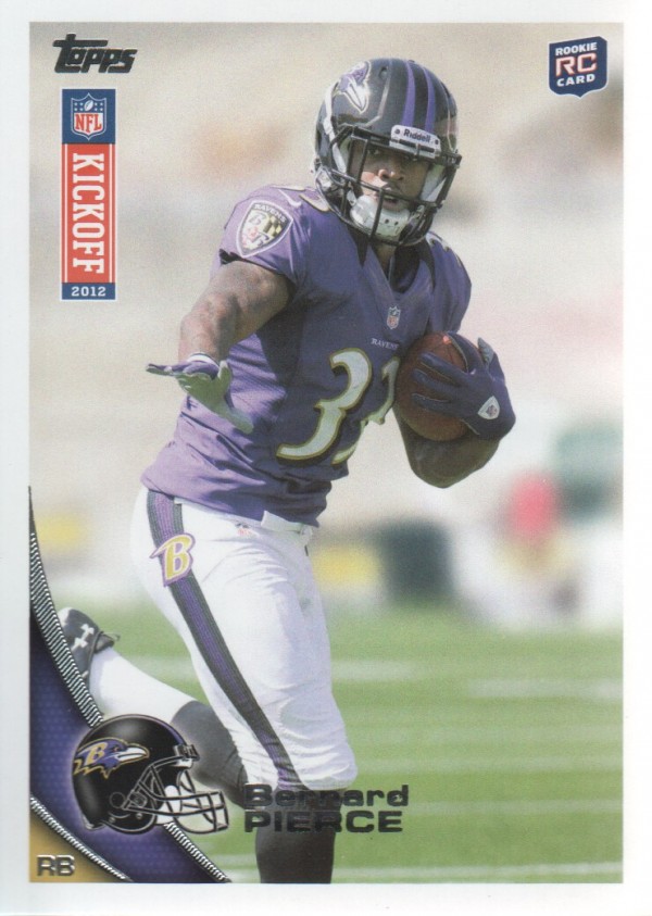 2012 Topps Kickoff #2 Bernard Pierce