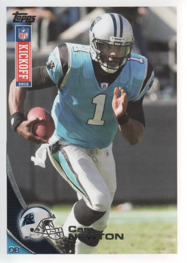 2012 Topps Kickoff #5 Cam Newton
