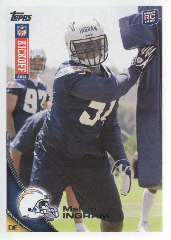 2012 Topps Kickoff #7 Melvin Ingram