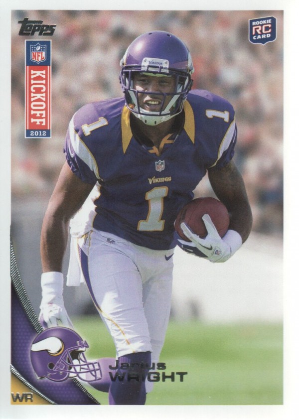 2012 Topps Kickoff #15 Jarius Wright