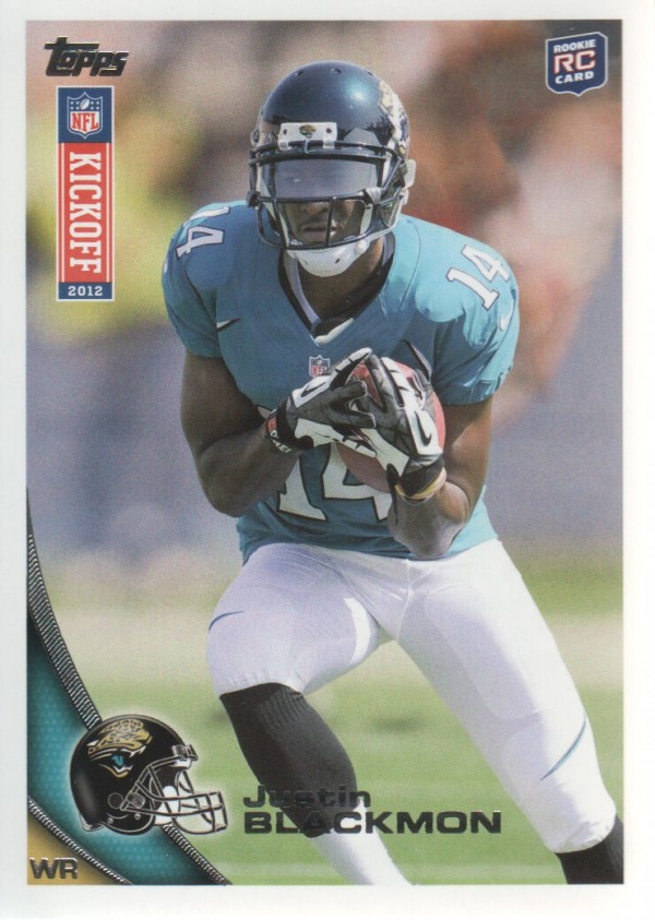 2012 Topps Kickoff #17 Justin Blackmon