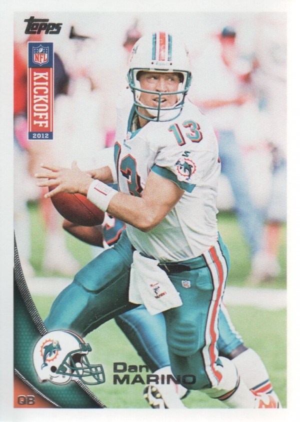 2012 Topps Kickoff #20 Dan Marino