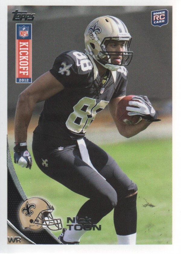 2012 Topps Kickoff #21 Nick Toon