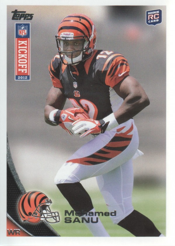 2012 Topps Kickoff #22 Mohamed Sanu