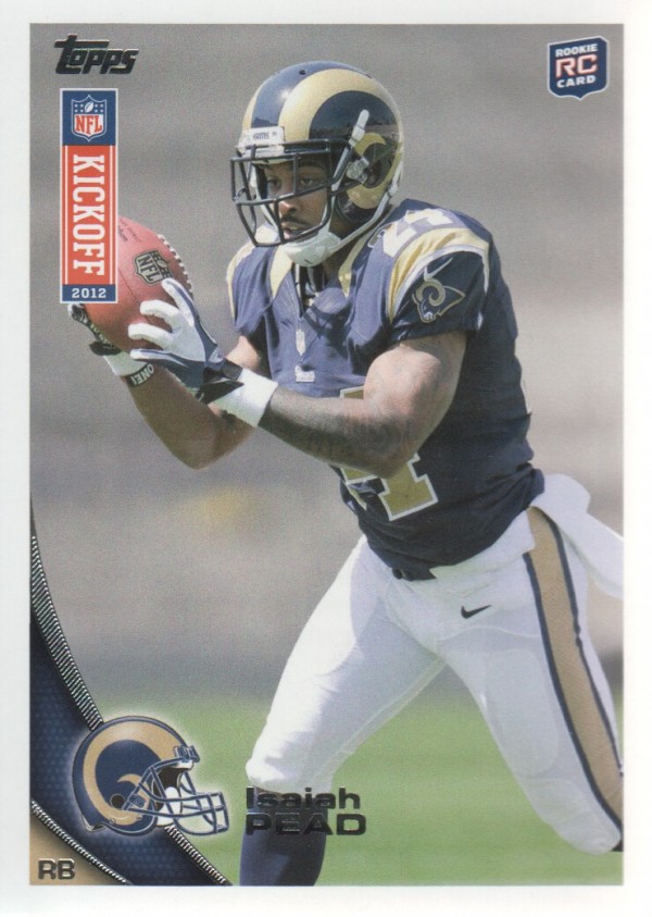 2012 Topps Kickoff #23 Isaiah Pead