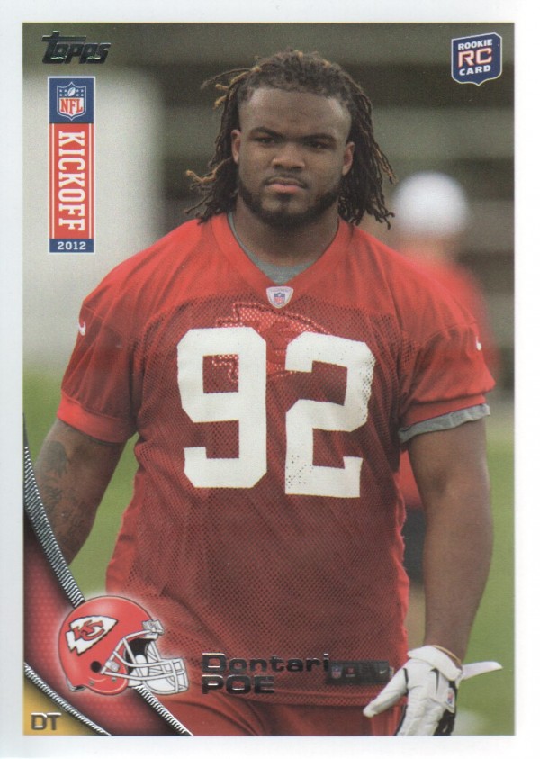 2012 Topps Kickoff #26 Dontari Poe