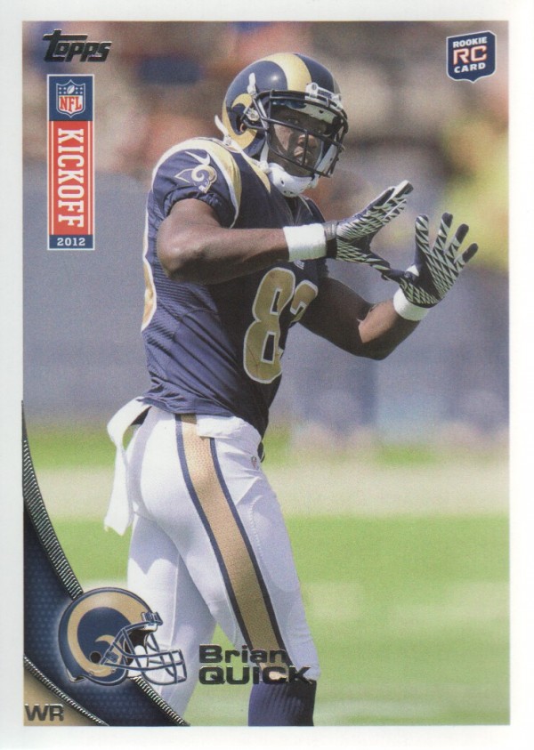 2012 Topps Kickoff #29 Brian Quick