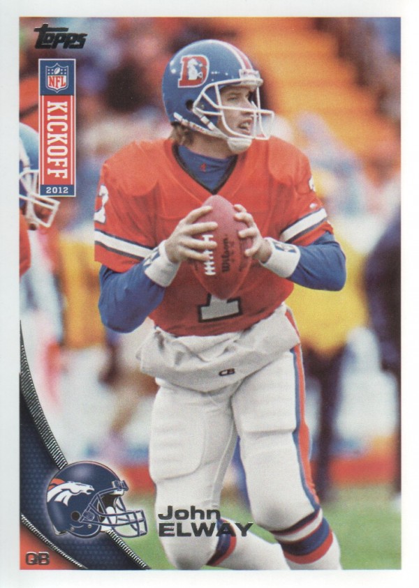 2012 Topps Kickoff #30 John Elway