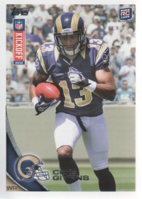 2012 Topps Kickoff #33 Chris Givens