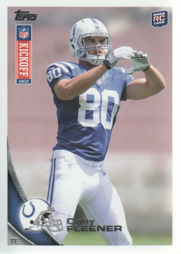 2012 Topps Kickoff #35 Coby Fleener