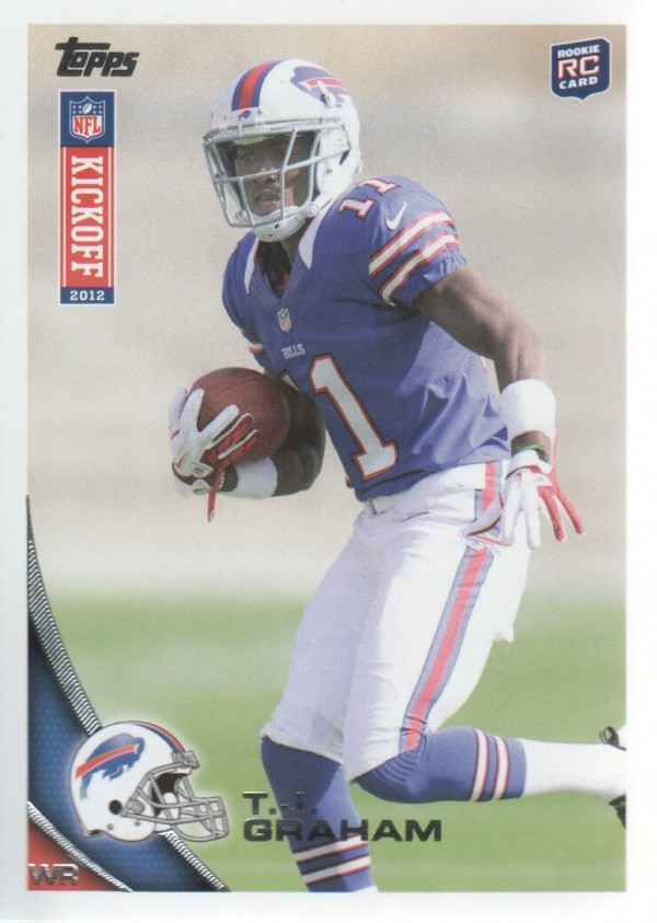 2012 Topps Kickoff #37 T.J. Graham
