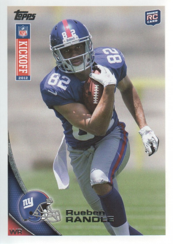 2012 Topps Kickoff #42 Rueben Randle