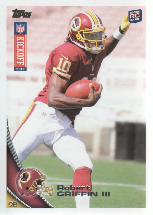 2012 Topps Kickoff #50 Robert Griffin III