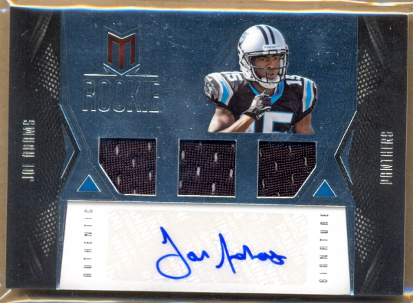 2012 Momentum #121 Joe Adams JSY AU/599 RC
