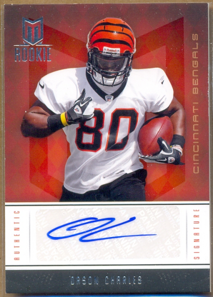 2012 Momentum #185 Orson Charles AU/399 RC