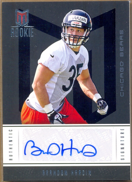2012 Momentum #205 Brandon Hardin AU/799 RC