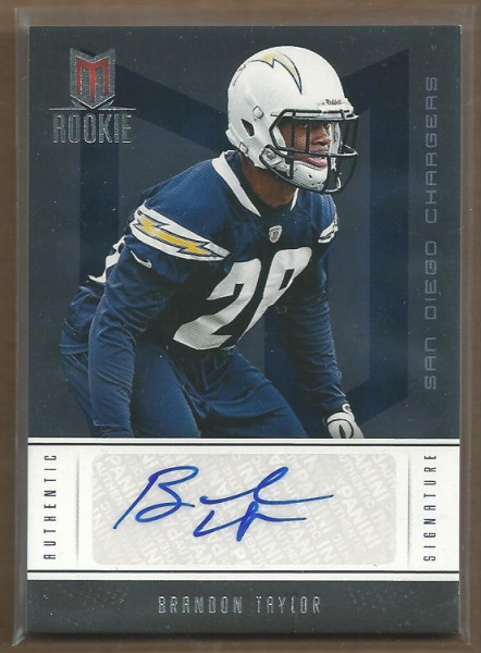 2012 Momentum #206 Brandon Taylor AU/799 RC