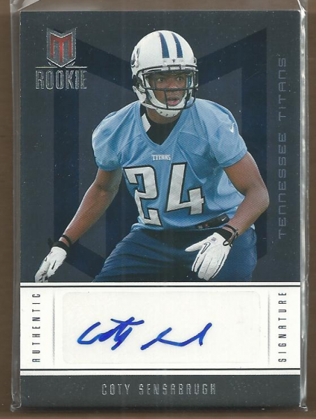 2012 Momentum #210 Coty Sensabaugh AU/799 RC
