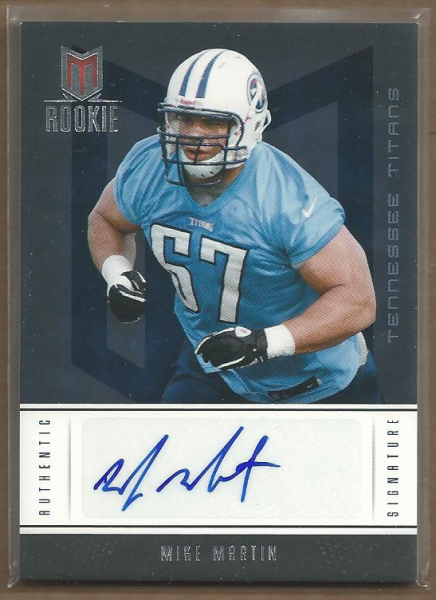 2012 Momentum #224 Mike Martin AU/799 RC