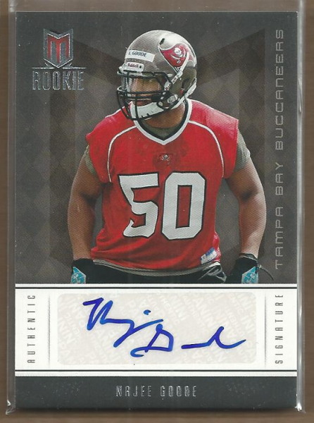 2012 Momentum #225 Najee Goode AU/799 RC