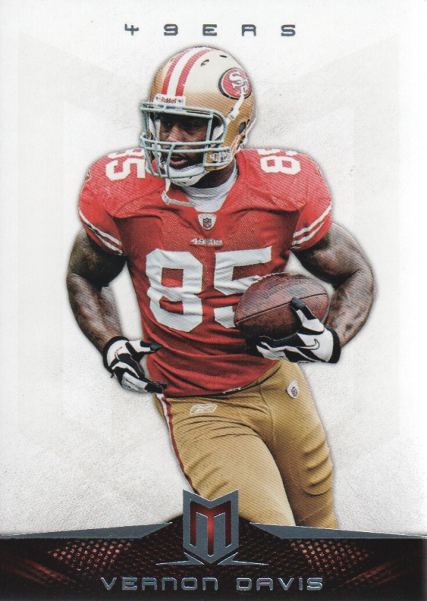 2012 Momentum Platinum #11 Vernon Davis