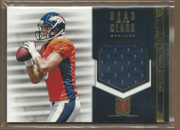2012 Momentum Head of the Class Materials #7 Brock Osweiler