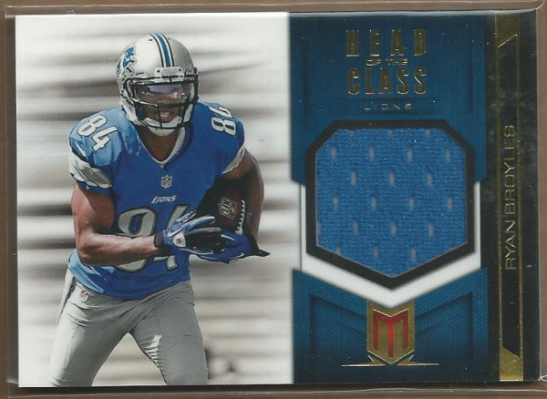 2012 Momentum Head of the Class Materials #16 Ryan Broyles