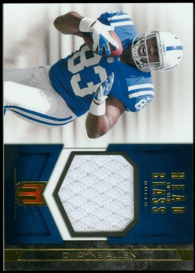 2012 Momentum Head of the Class Materials #31 Dwayne Allen