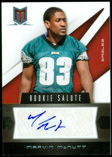 2012 Momentum Rookie Salute Signatures #53 Marvin McNutt/99