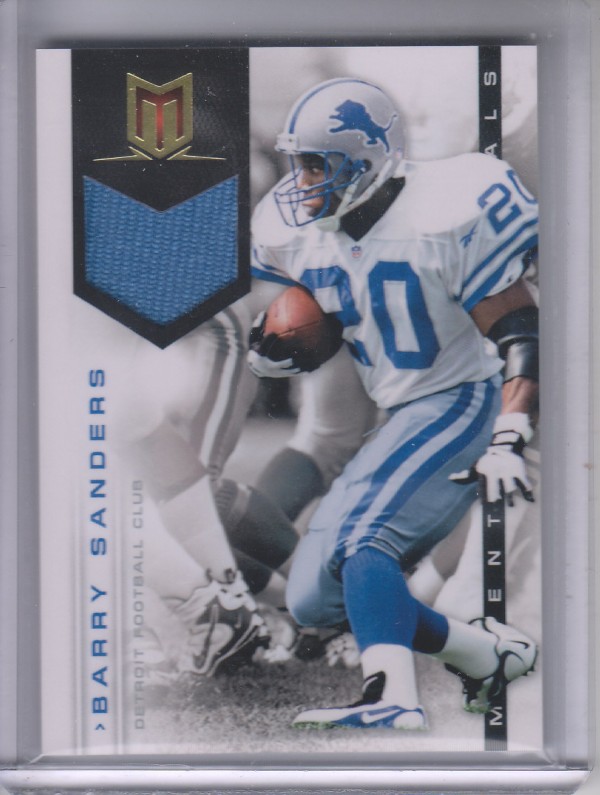 2012 Momentum Materials #6 Barry Sanders/199