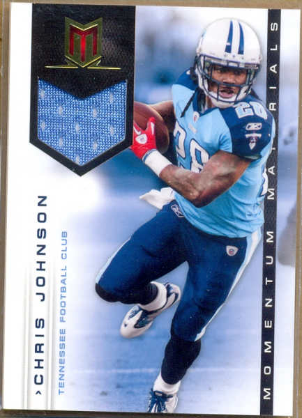 2012 Momentum Materials #49 Chris Johnson/99