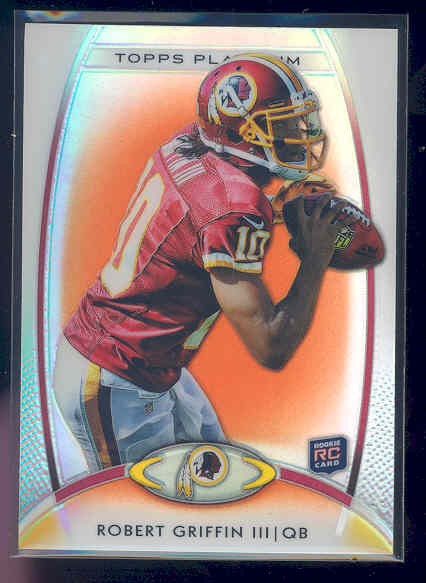 2012 Topps Platinum #120 Robert Griffin III RC