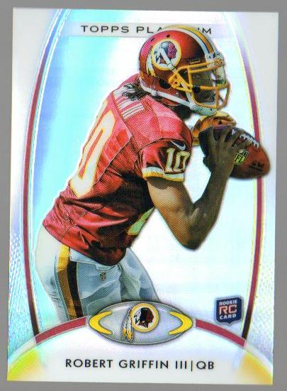 2012 Topps Platinum #120 Robert Griffin III RC