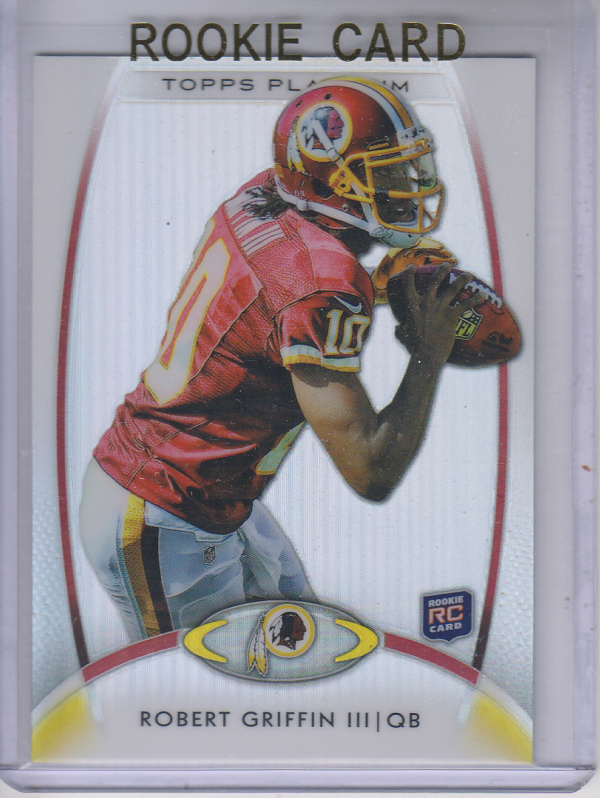 2012 Topps Platinum #120 Robert Griffin III RC