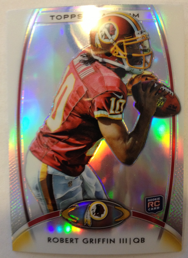 2012 Topps Platinum #120 Robert Griffin III RC