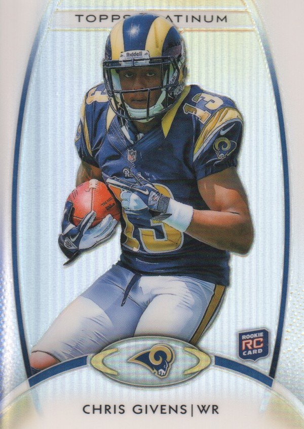 2012 Topps Platinum #127 Chris Givens RC
