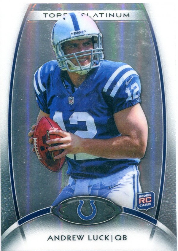 2012 Topps Platinum #150 Andrew Luck RC