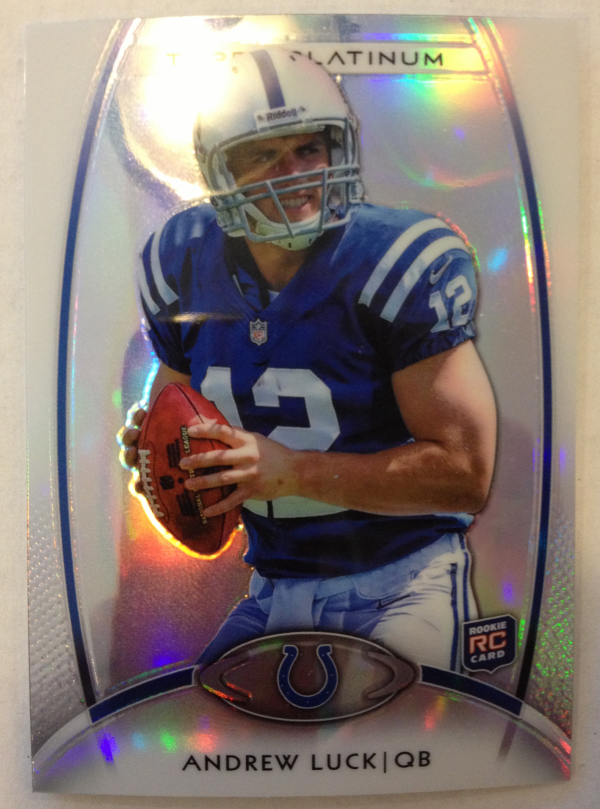 2012 Topps Platinum #150 Andrew Luck RC