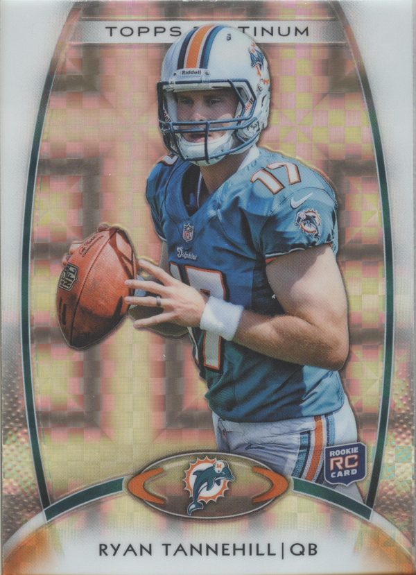 2012 Topps Platinum Xfractors #110 Ryan Tannehill