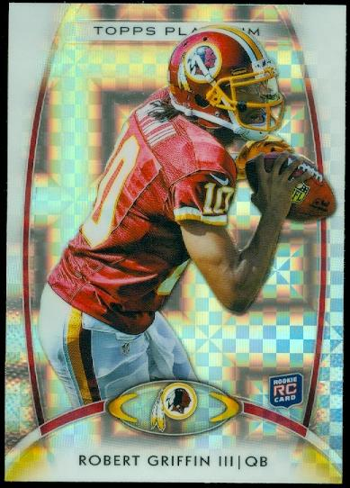 2012 Topps Platinum Xfractors #120 Robert Griffin III