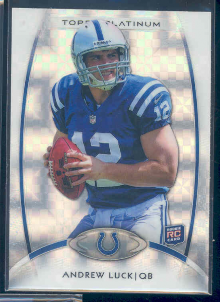 2012 Topps Platinum Xfractors #150 Andrew Luck